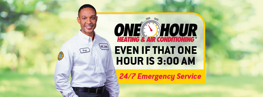 One Hour Heating & Air Conditioning - Banner